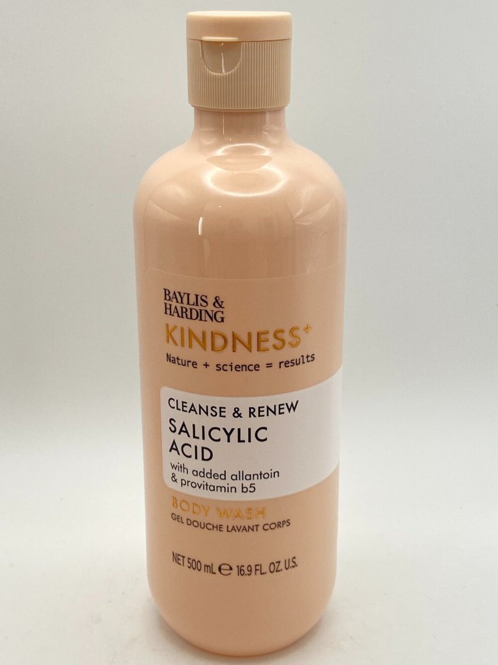 Baylis & Harding Kindness+ Salicylic Acid Body Wash – Cleanse & Renew (16.9 fl o